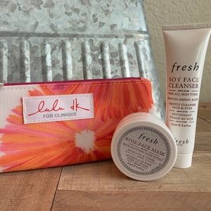 Fresh Cleanser & Mask Set with small Clinique bag